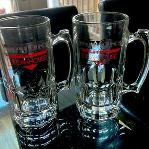 One Major Steakhouse Vintage Beer Stein (2 available as shown, sold separately)